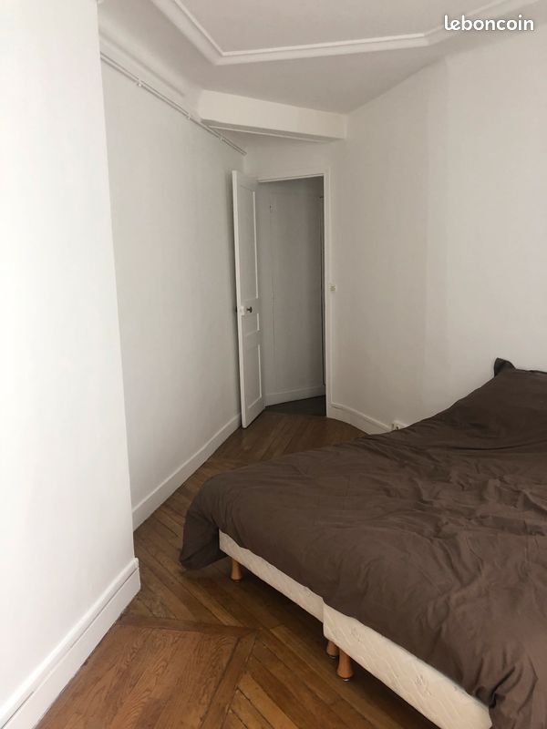 T2 meublé 42 m² refait à neuf, parquet et moulures, Paris 17e (Brochant) (image 6)