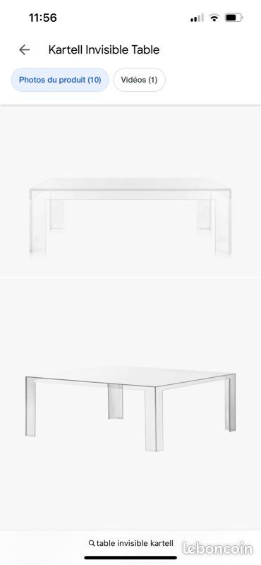 Table basse Kartell (image 8)