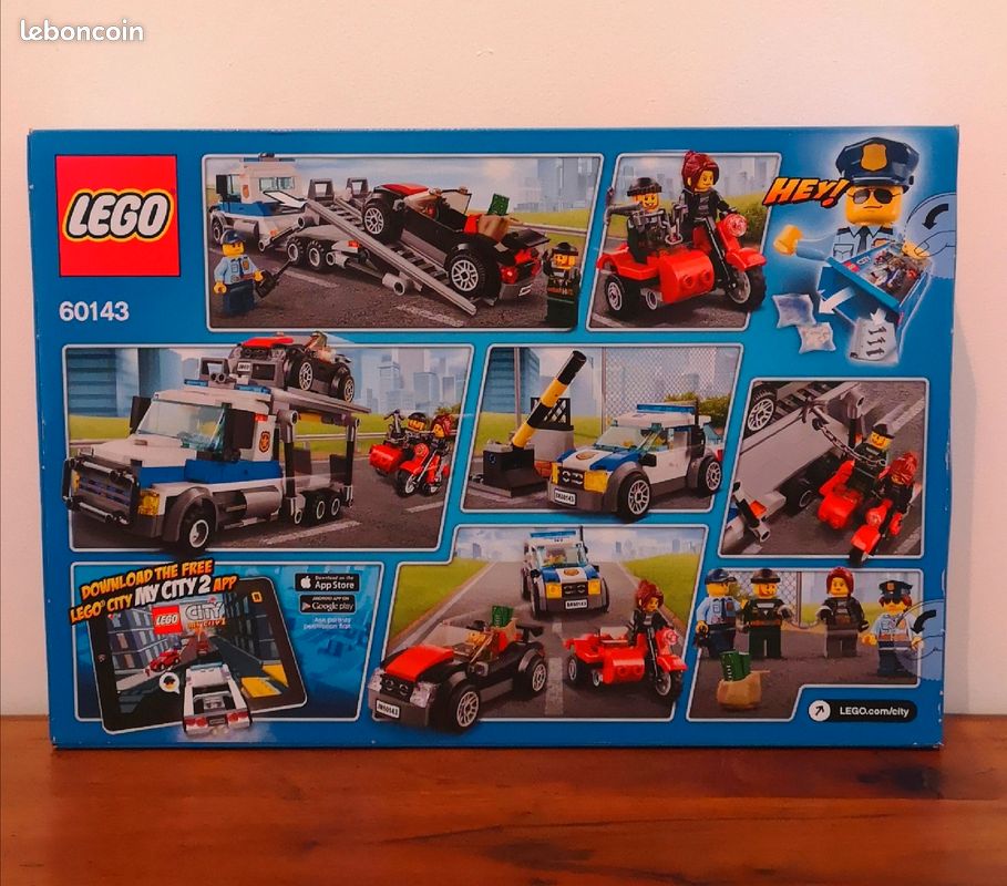 Lego 60143 Le Braquage du Transporteur de Voitures (image 2)