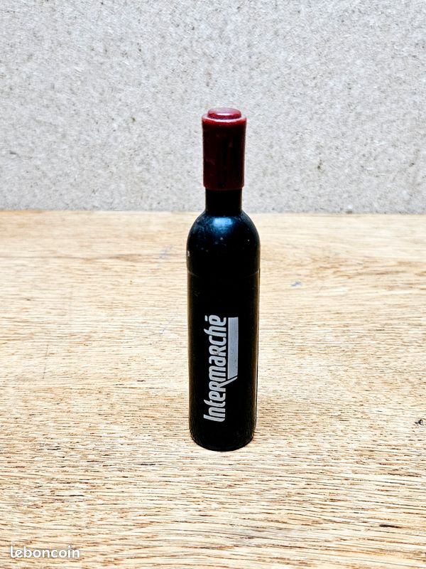 Aimant De Frigo Tire-bouchon, Forme Bouteille De Vin, Neuf