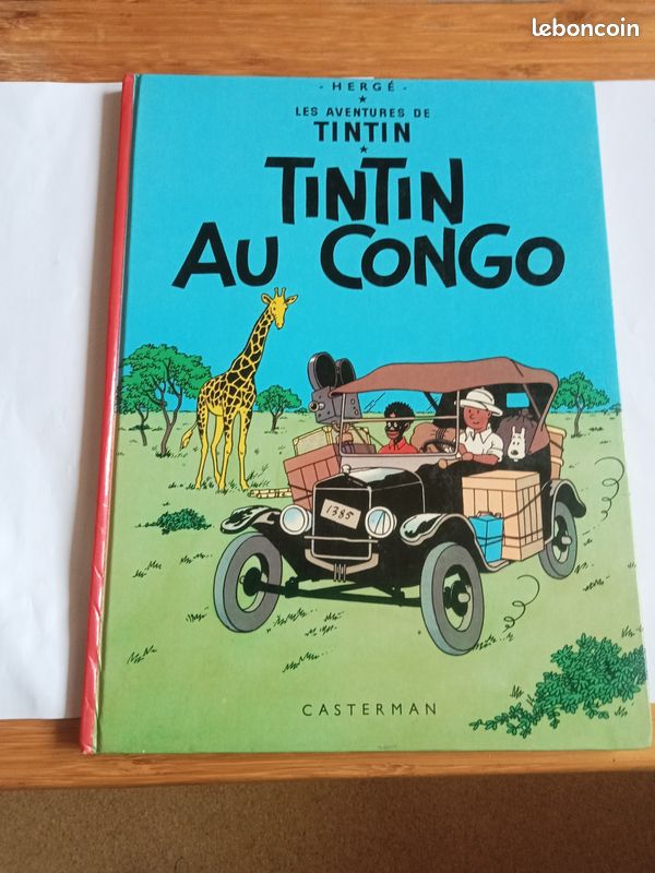 Tintin au Congo album 1970 (image 1)