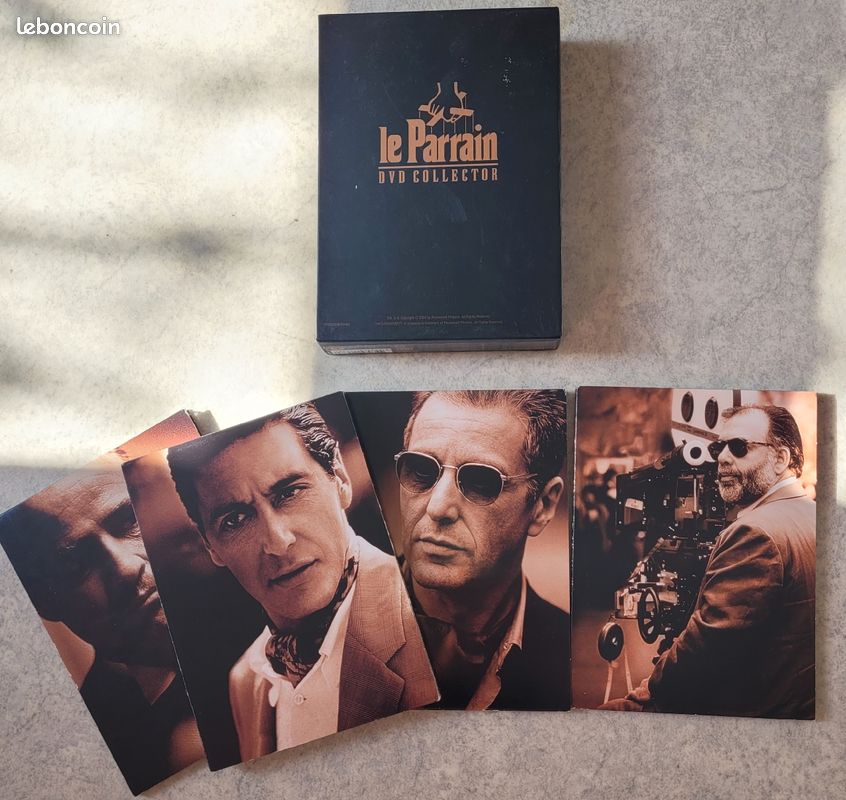 Coffret DVD collector Le Parrain Al Pacino Marlon Brando (image 2)