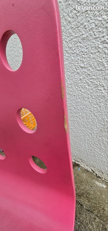 Chaise de bureau Ikea enfant rose (image 4)