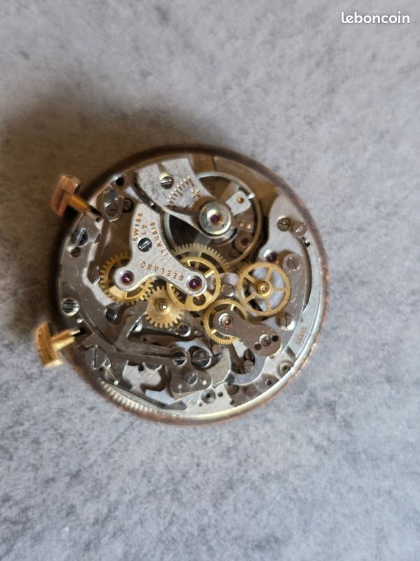 Montre Vintage Suisse NET Mécanique Manuelle - Mouvement AS 1710 Des Années 70, Fonctionne