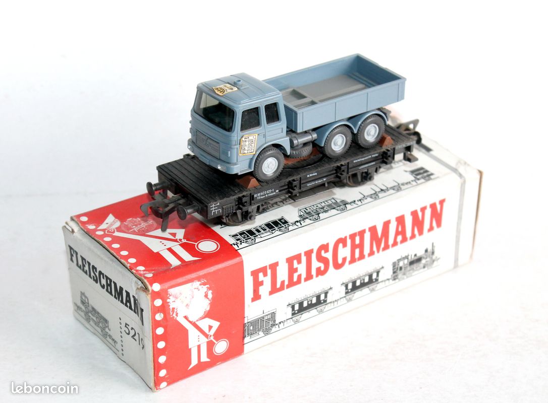 Lot De 4 Camions Bennes Fleischmann – Échelle N – Miniatures Automobiles