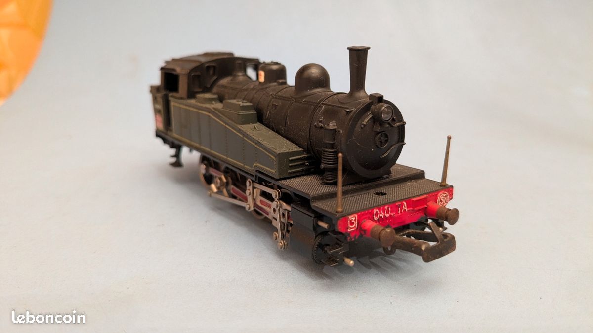 locomotive à vapeur 040 D 507 Nord, chaudière avec 3 coupoles