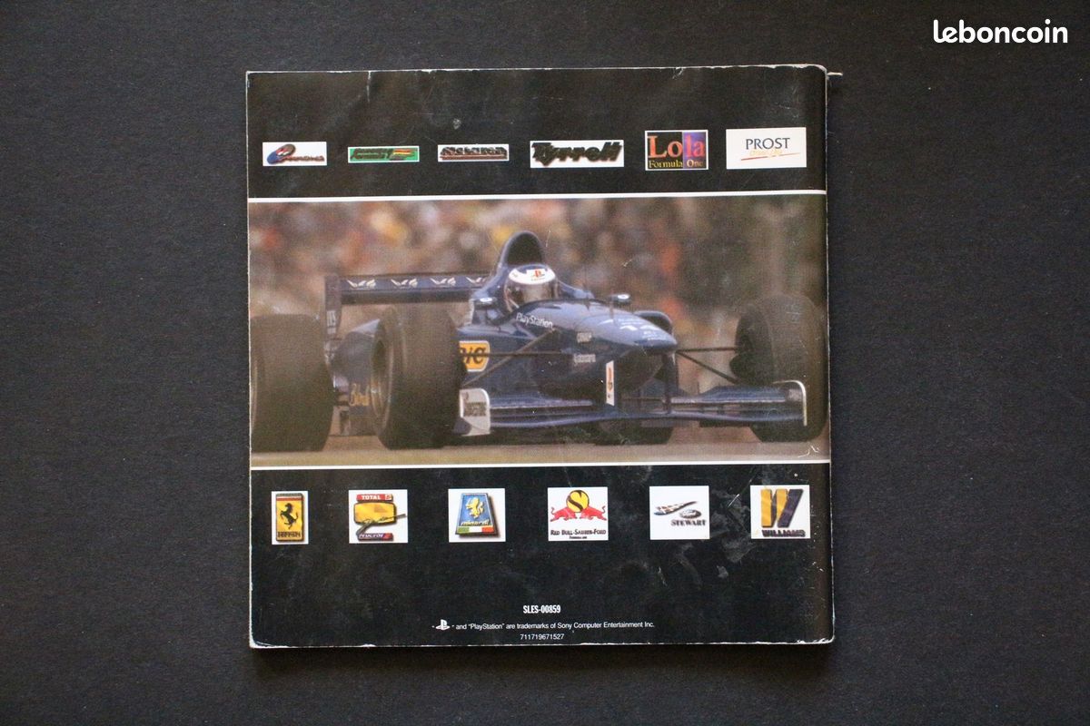 Jeux Vidéo Formula One PS1 PlayStation 1 Avec Notice Version