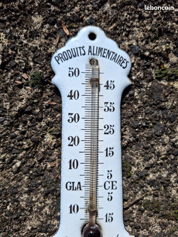 ANCIEN GLACOIDE THERMOMETRE Publicitaire EUR 40,00 - FR