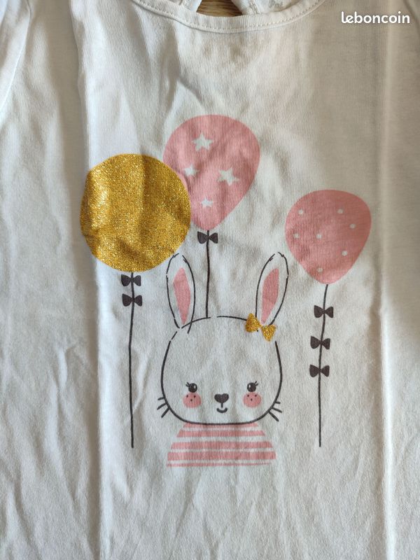 Tee shirt fille Pat & Ripaton 18 mois (image 5)