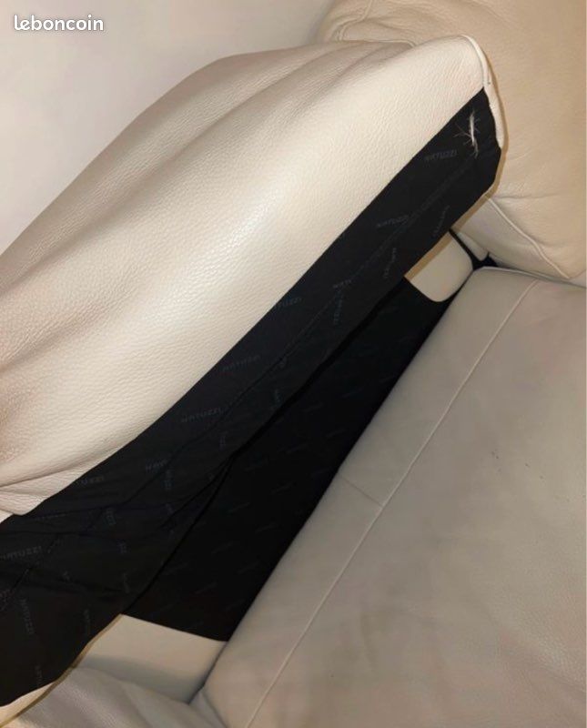 Canapé en cuir Natuzzi (image 9)