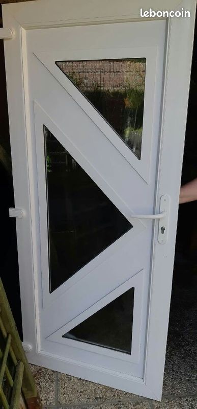 A vendre Porte d'entrée PVC et Verre (image 1)