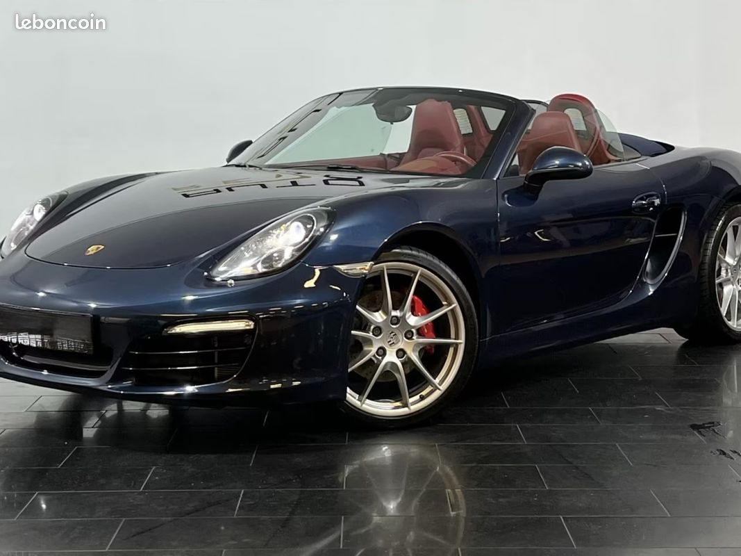 Porsche Boxster S 981 3.4 315 ch PDK + PSE + Bleu Dunkel + Carrera S 20 (image 3)