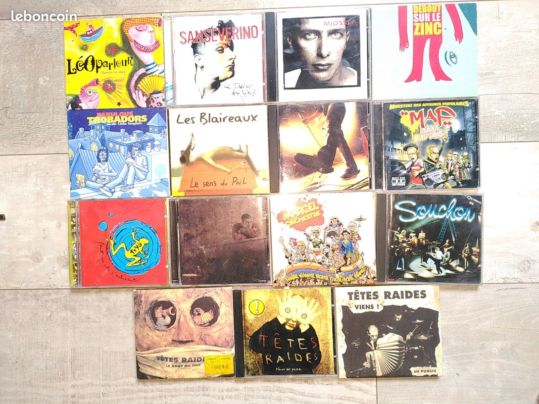CD chanson française années 90 (image 1)