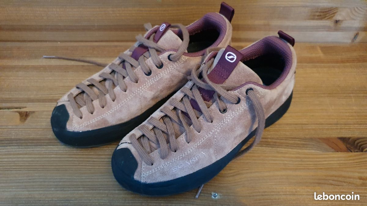 Chaussures De Randonnée été Femme Scarpa Mojito Fresh T - Taille 40, Couleur Gris Clair, Occasion Très Bon état