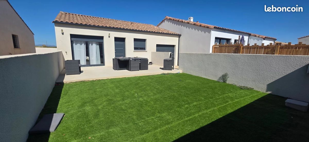 Maison 3 pièces 74 m² · à Ouveillan · 74 m² · 1 050 €/mois