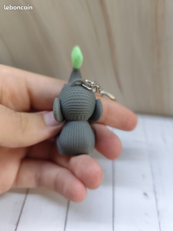 Porte-clés éléphant avec cœur - personnalisable (image 4)