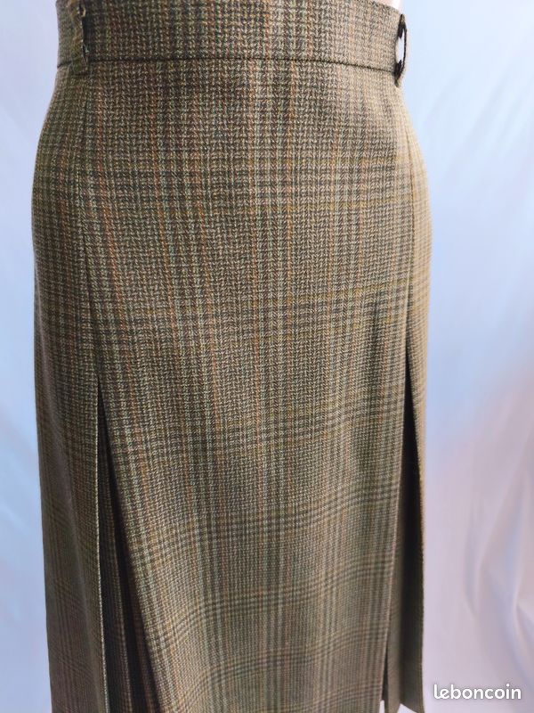 Jupe Femme Marks & Spencer Taille 14 - Gris Flare Genou - NEUF Avec étiquettes