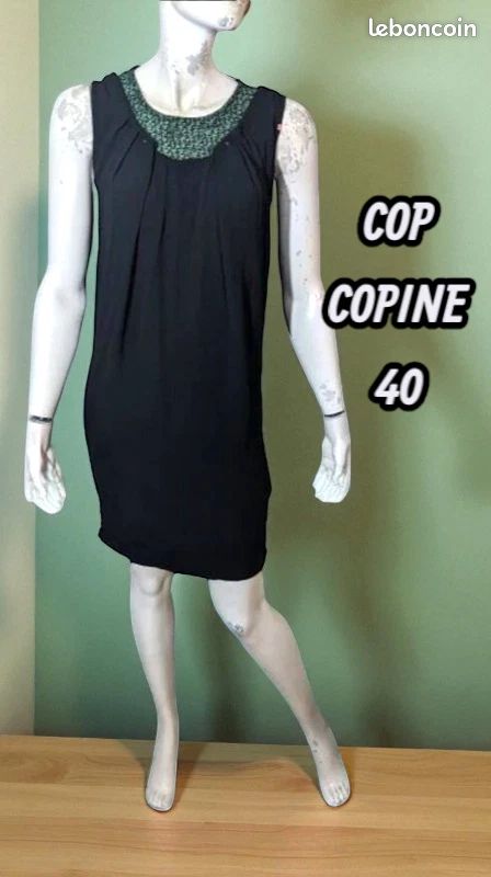 Robe COP Copine - Taille 1 - Marron - Occasion En Très Bon état