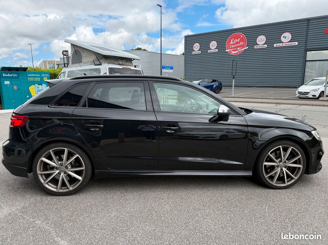Audi S3 8v2 2.0 TFSI 310cv quattro Pack CARBON Noir panthere (image 13)
