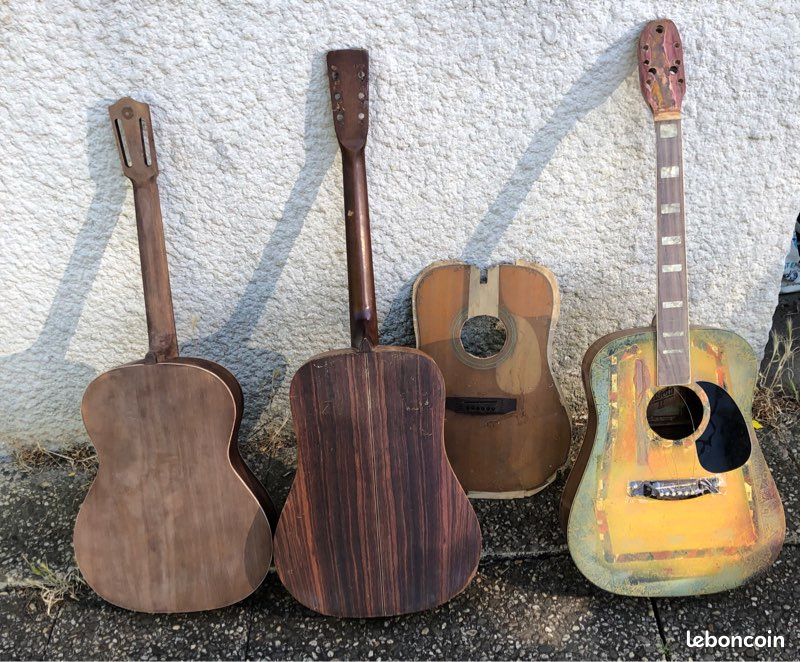 Lot pièce guitare acoustique (image 1)
