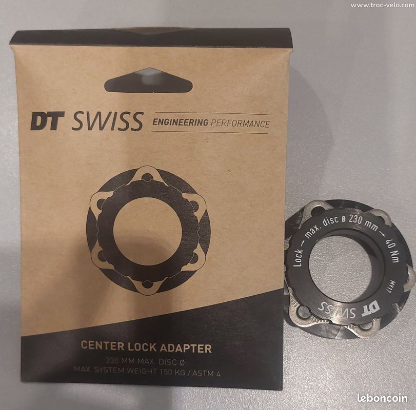 Adaptateur De Disque De Frein DT Swiss - Convertit Centerlock En 6 Trous - Neuf
