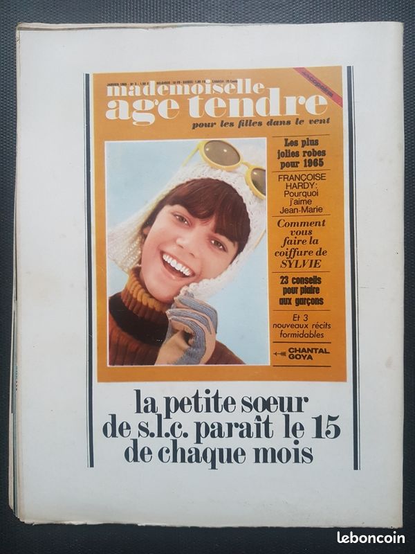 Salut les copains numero 30 poster Alain Delon inclus (image 2)