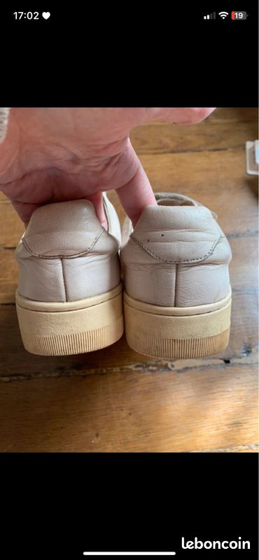 Baskets en cuir Sandro (image 6)