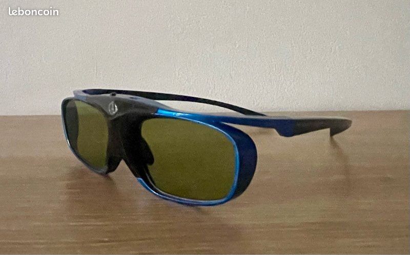 Lot de 4 lunettes 3D actives Hi-SHOCK DLP-Link (YDD3PG) - Quasi neuves (image 1)