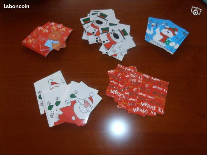 70 mini cartes Cadeaux Noël (69) (image 2)