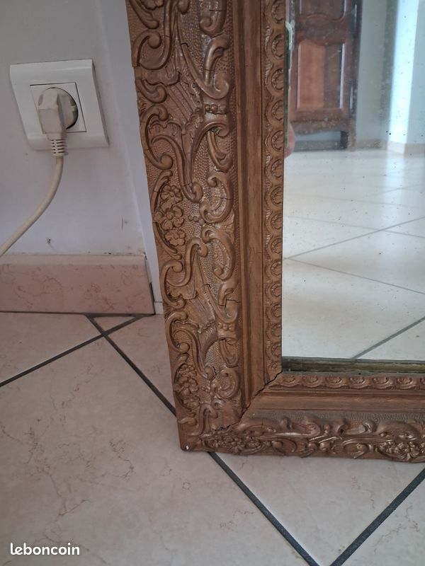 Ancien miroir style louis xv (image 4)