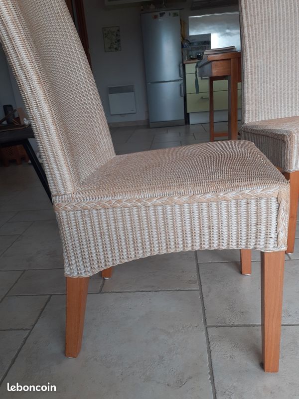 Lot de 4 chaises en loom (image 3)