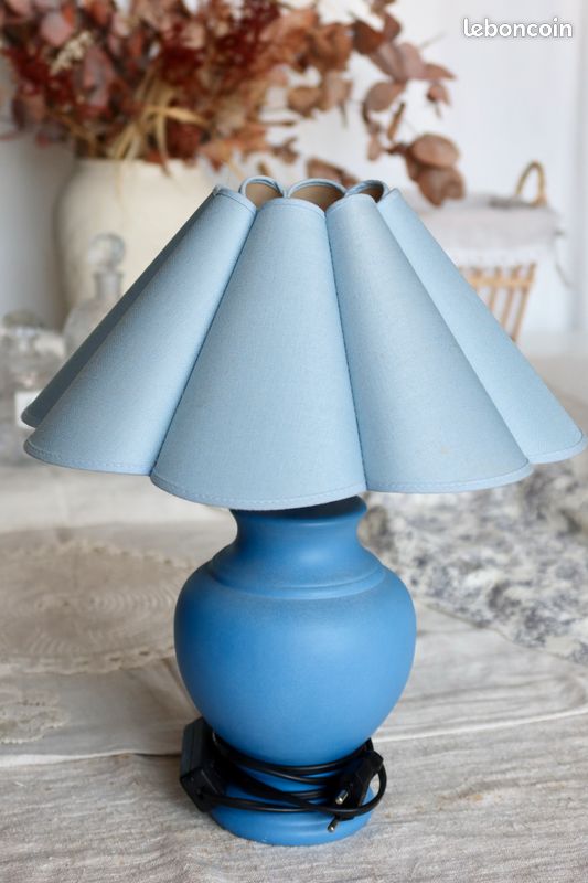 Lampe « Anneau » céramique émaillée noire et jaune - Galerie Yvan Royer