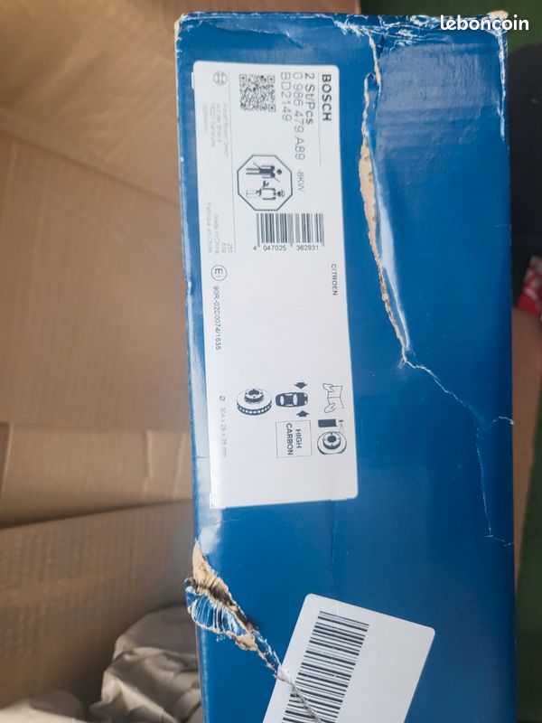 Disques de frein Citroen (image 2)