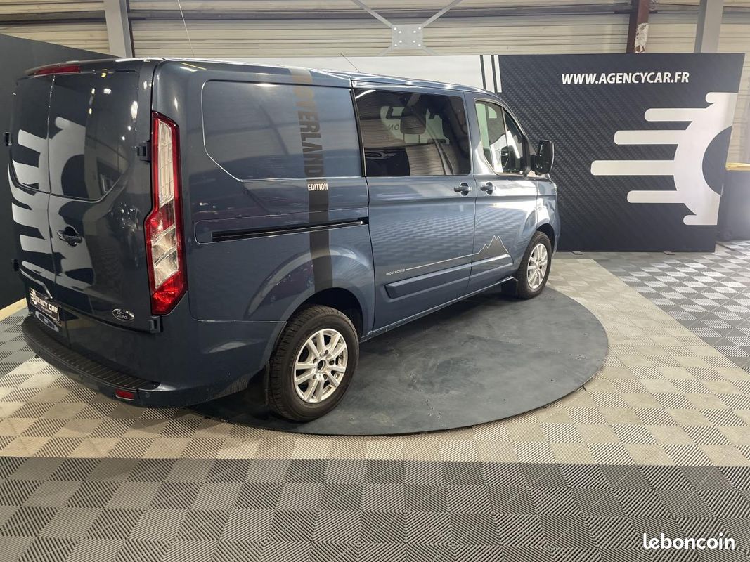FORD TRANSIT Custom - 2.0 -130 cv Fourgon 280 L1H1 - aménagé - siège chauffants - suivi comp (image 3)