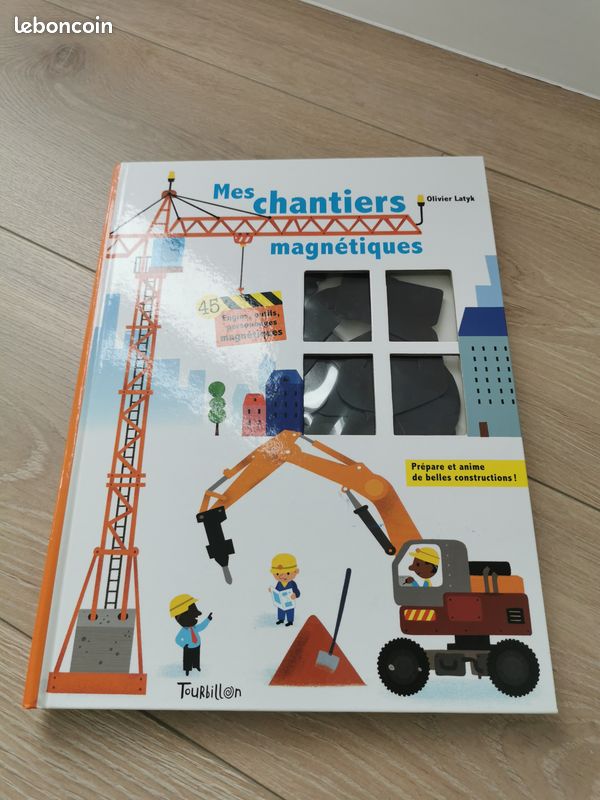 Lot jeu, livre magnétique, jouet en bois enfant (image 2)