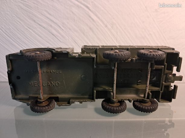 Dv11708 dinky toys fr 1:43 camion militaire berliet tous terrain