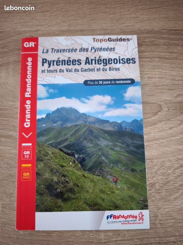Topo guide gr10 pyrenees (image 1)