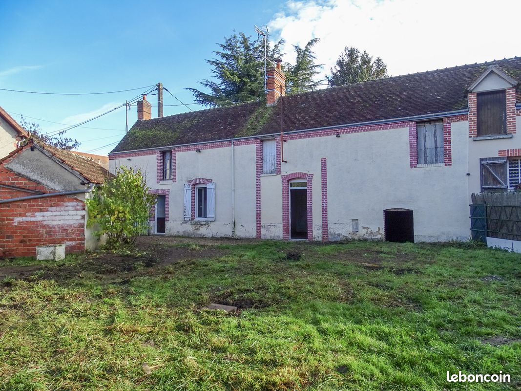 Maison 3 pièces 55 m² · à Villefranche-sur-Cher · 55 m² · 64 000 €