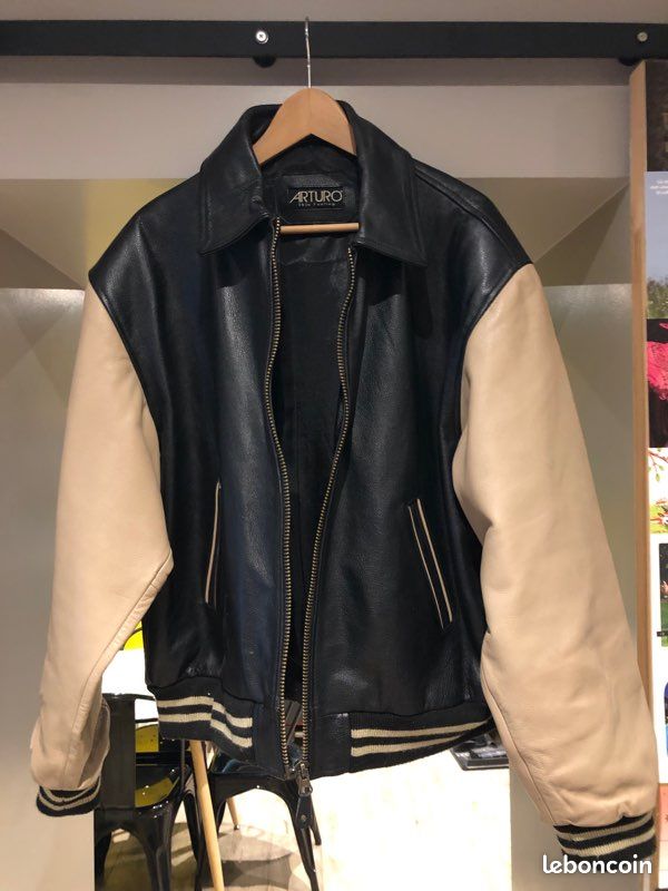 Veste Cuir Homme Blouson Arturo Vêtement Blouson Cuir Arturo Homme