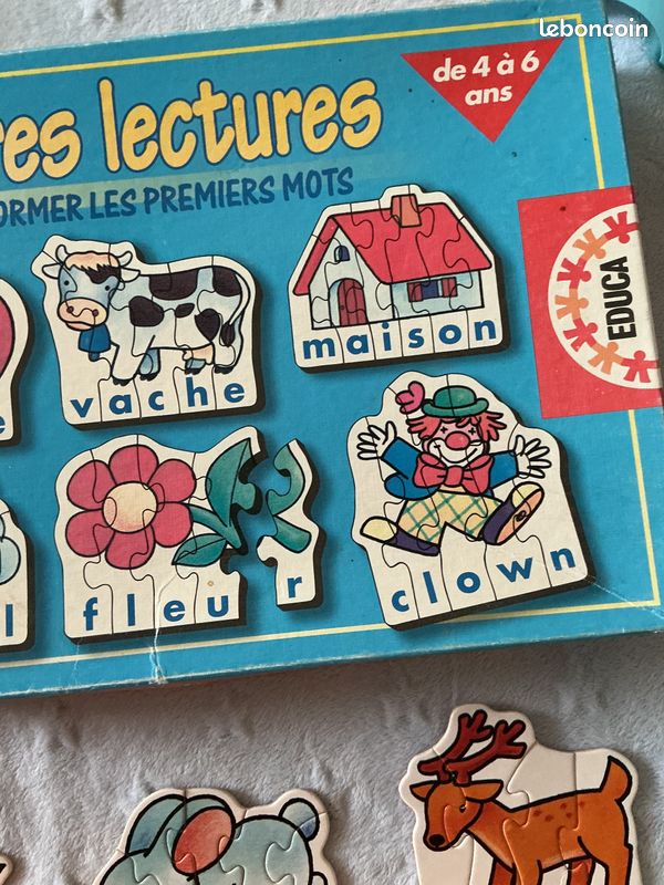 Jeu premières lectures apprendre à former les premiers mots educa 4/6 ans (image 10)