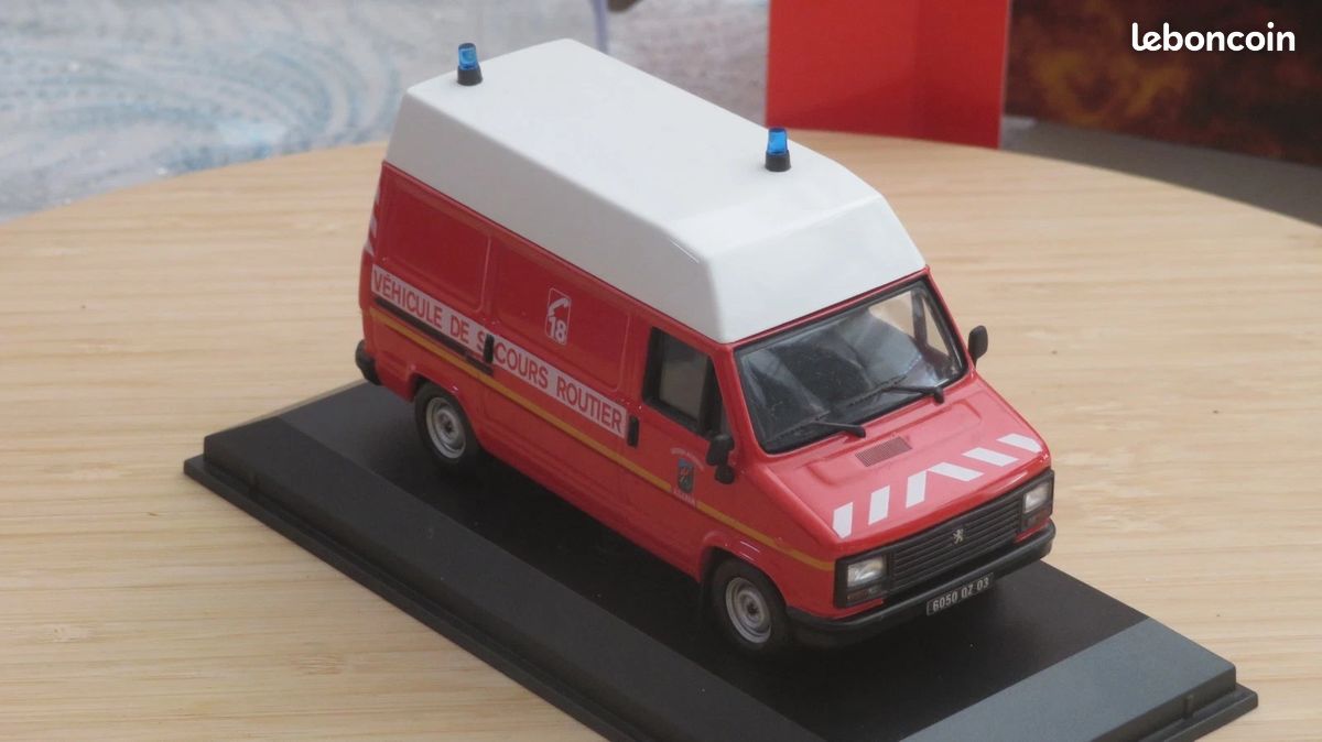 Citroën Jumper VSAV 2013 du S.D.I.S. de l'Isère au 1:43 (Norev