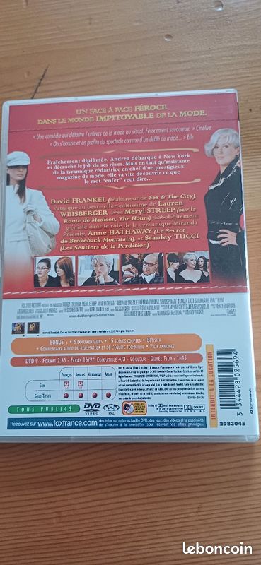 Dvd Le diable s'habille en Prada (image 2)