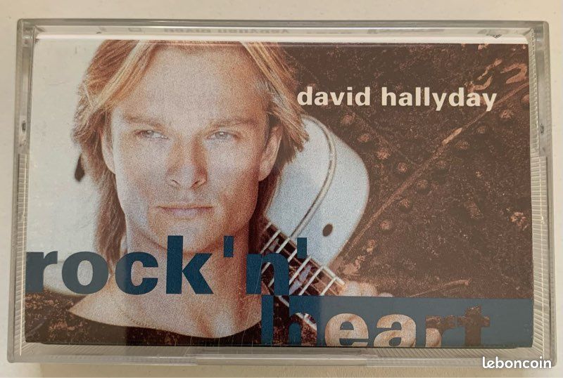 Cassette audio David Hallyday : Rock n Heart - 1990 (image 1)