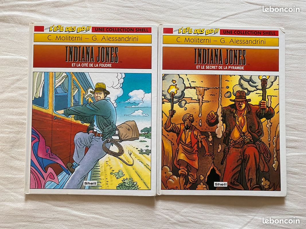 Lot 2 BD indiana jones (image 1)