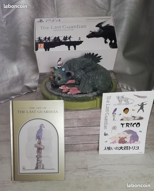 Figurine Trico The Last Guardian – Statue Official Collectors Edition, PAS DE JEU