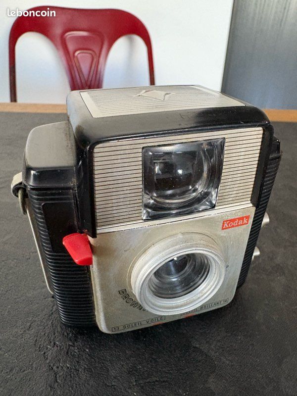 Appareil Photo Vintage Kodak Brownie Starlet – Collection Rétro Avec étui Et Sacoche, Parfait Pour La Déco Ou Les Passionnés