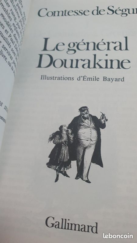 Lot de 4 livres La Comtesse de Ségur Ed Gallimard années 80 (image 5)
