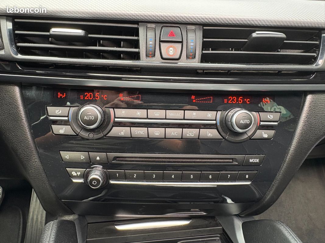 BMW X6 F16 xDrive30d 258 ch M Sport A avec TOIT OUVRANT / CAMERA / CARPLAY / SIEGES CHAUFFANTS (image 25)