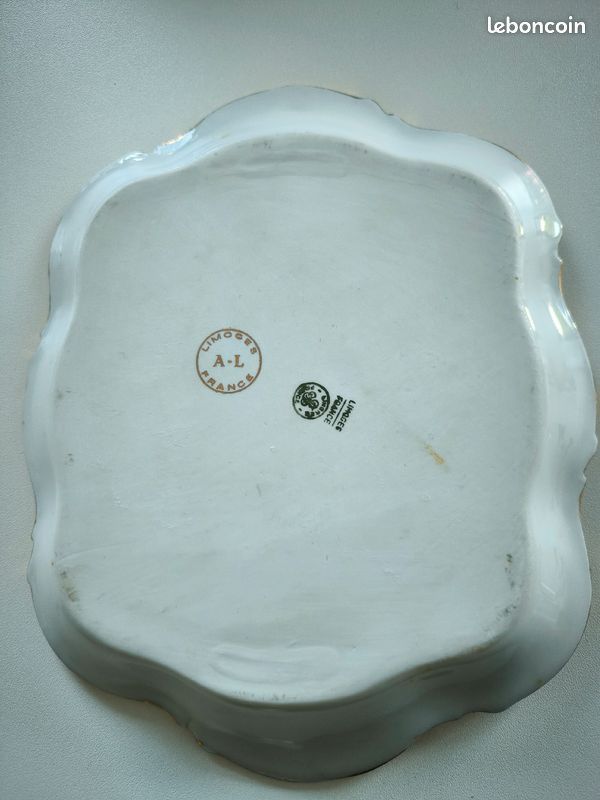 Petit plateau déco porcelaine de limoge (image 4)