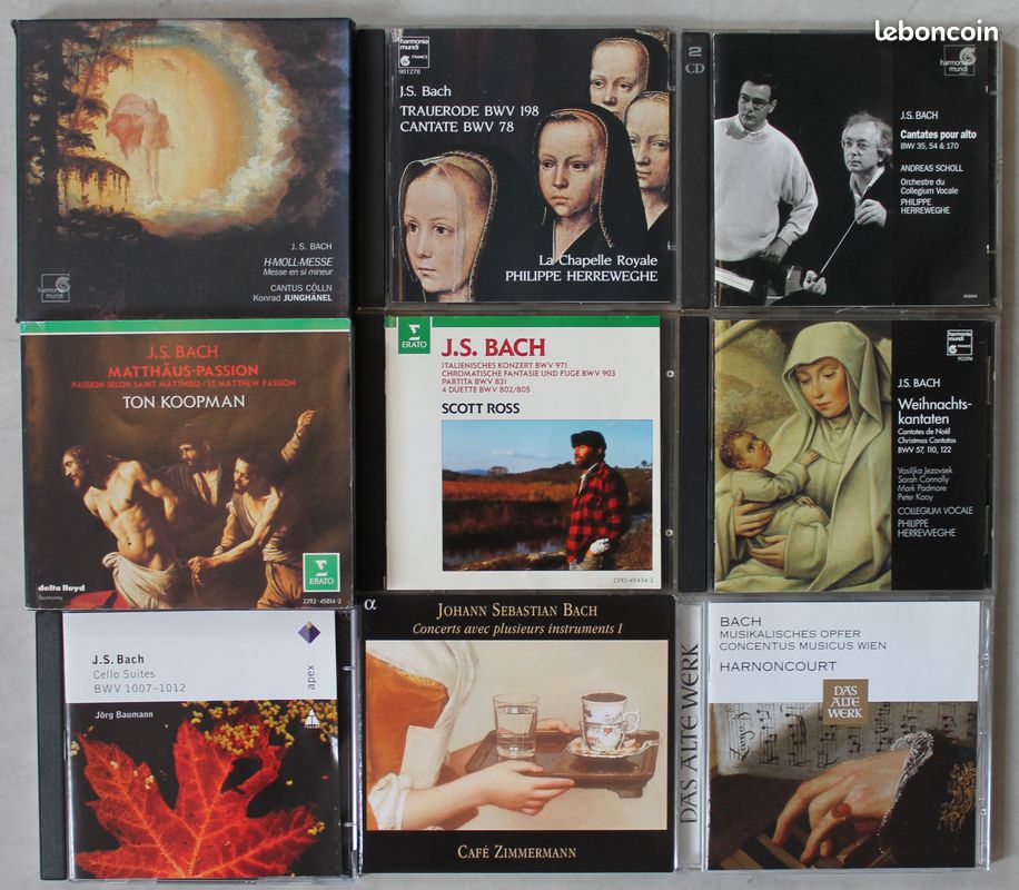 CD / DVD Musiques Anciennes, contemporaines, classique, baroque (image 4)
